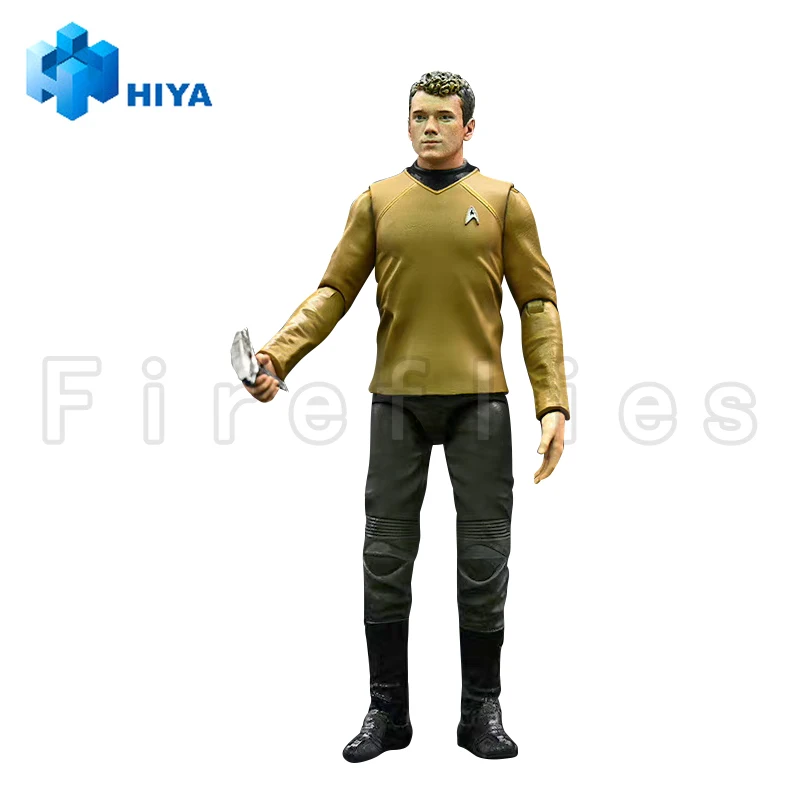 1/18 HIYA 3,75 Zoll Actionfigur Exquisite Mini Serie STAR TREK 2009 Chekov Anime Modell Spielzeug