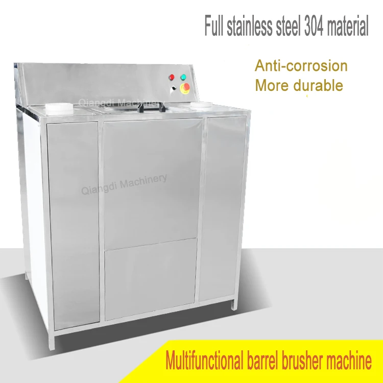 آلة تنظيف غسيل الحاويات الصغيرة شبه الأوتوماتيكية بسعة 5 جالون #4