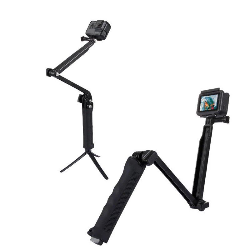 ไม้เซลฟี่กันน้ำที่จับแบบลอยได้ด้ามจับ3ขาขาขาเดียวสำหรับ GoPro 11 10 9 8 7 Insta360 Osmo Action 2 3ที่จับ
