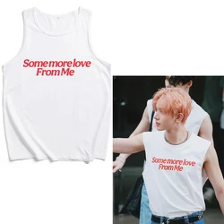 Some more love From me Tank Man Woman Crewneck Sleeveless Summer T-shirts