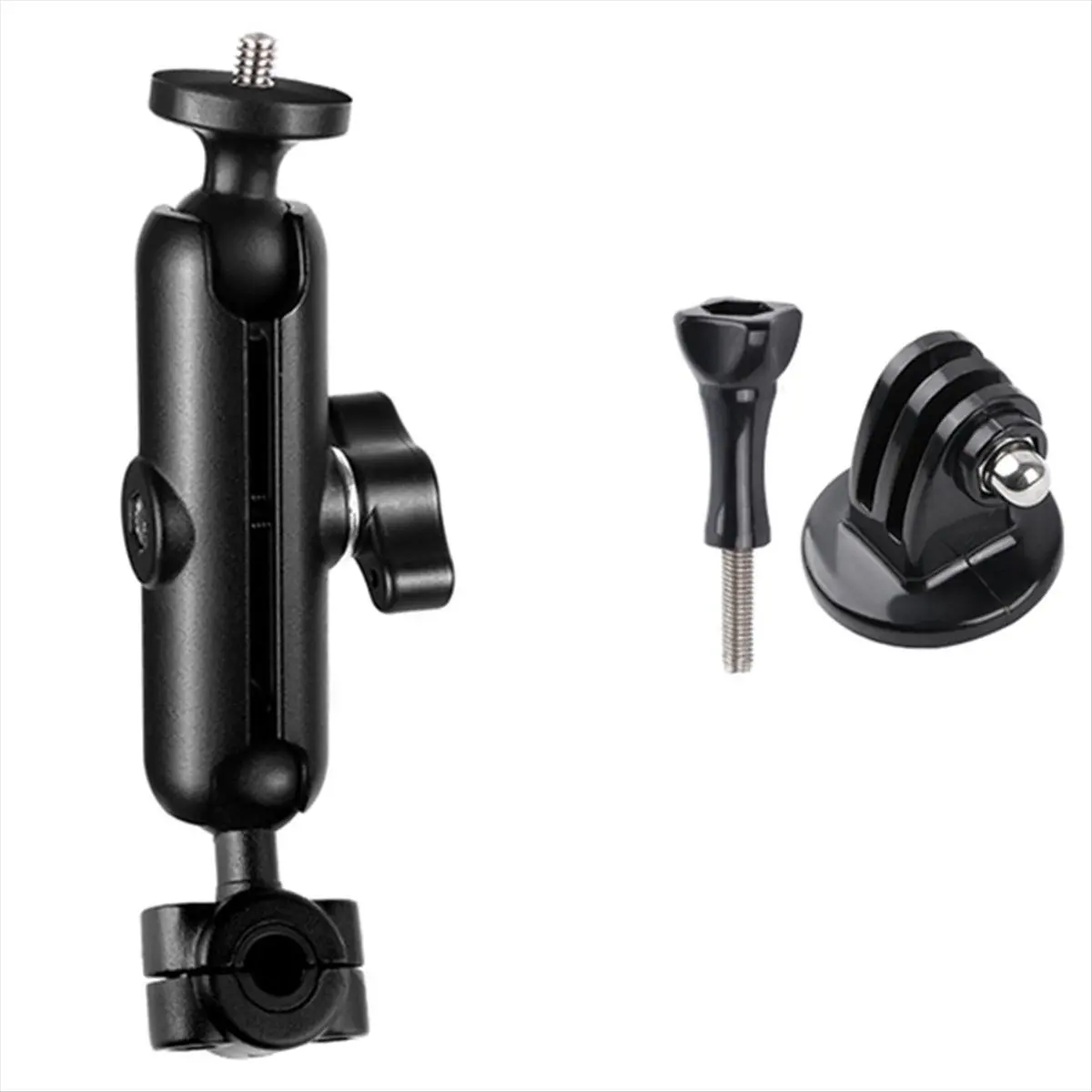 A49T Car Camera Mount Support Articulated Vehicle Headrest Action Cam Cradle Motorcycle Bracket Holder for Go Pro