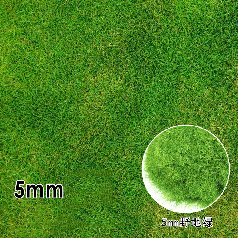 30g 5mm Static Grass Powder Simulation Turf Lawn DIY Materials Sand Table/Wargame Model Landscape Layout Diorama Accessories