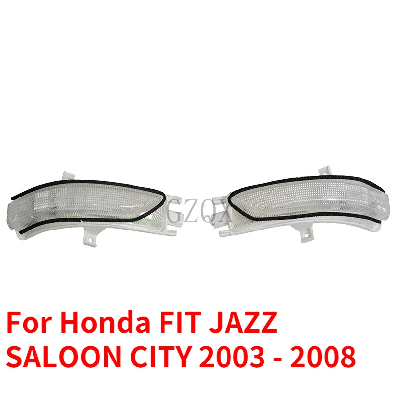 

Kamshing 2PCS Rear View Mirror LED Turn Signal indicator Lamp Blink light For FIT JAZZ SALOON CITY 2003-2008 GD1 GD3 GD8