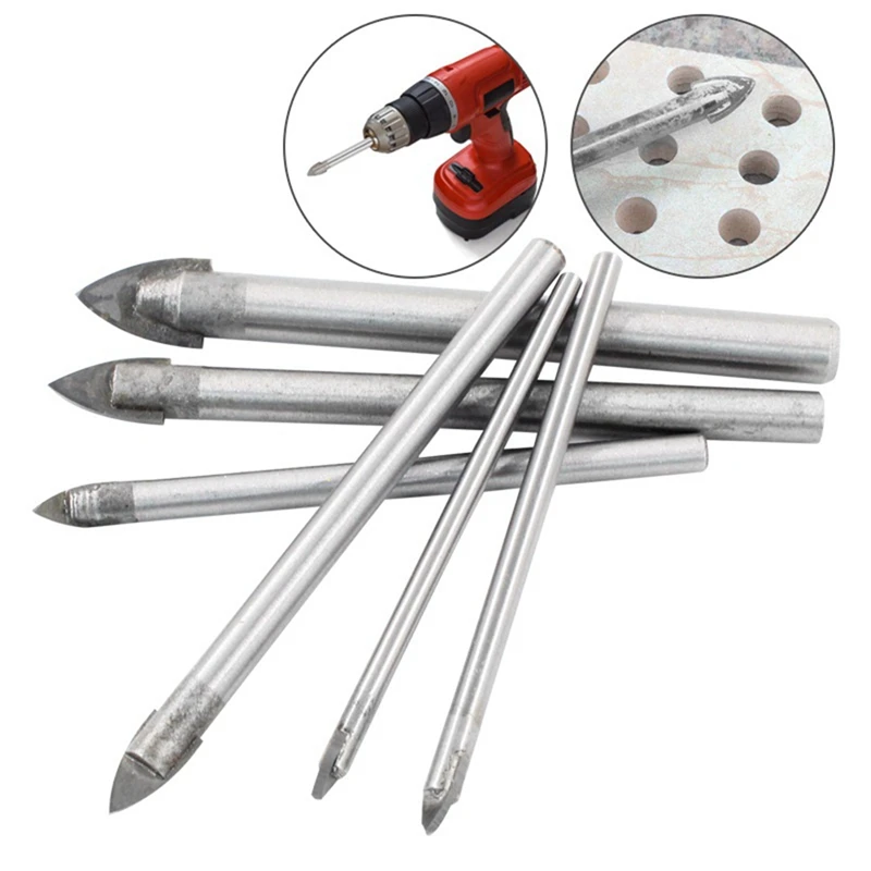 6-Piece Woodworking Bit Kit Is Suitable For Drilling Expander Of Glass- Marble Tiles Concrete Bit Kit
