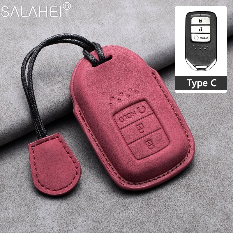 Car Key Cover Case Shell Protector Fob For Honda CRV Fit Civic HR-V HRV City Odyssey XR-V Accord Stepwgn Elysion Pilot Accessory