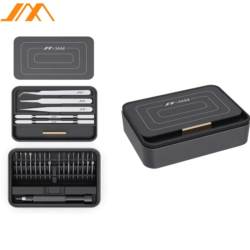 JIMIHOME Precision Screwdrivers Set 51 in 1 Portable S2 Alloy DIY Screwdriver Tools Set for Electronics PC Laptop Tablet Repair