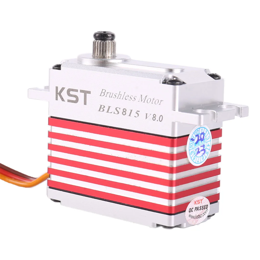 

KST BLS815 V2.0 20KG Large Torque Metal Gear Servo Motor 550-700 Class Helicopter Cyclic For RC Car For Model Accessories