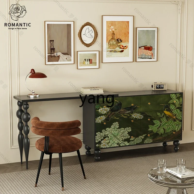 LH  retro tropical rainforest storage six cabinets home bedroom dresser integrated living room decoration