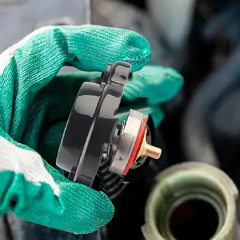 Tappo del radiatore della barra Coperchio del serbatoio dell'acqua ad alta pressione per motocicletta con indicatore di temperatura Tappo del radiatore della pressione pratico e preciso per 10 best sales tappo del liquido di raffreddamento - №6