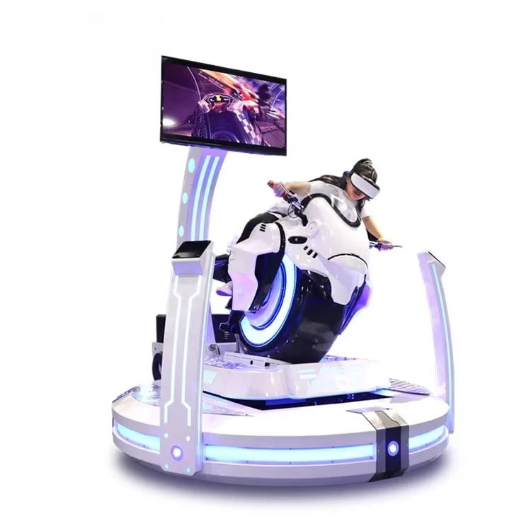 IAAPA Hot Selling Vart Vr 9D Motorcycle Simulator Vr Platform for Amusement Park