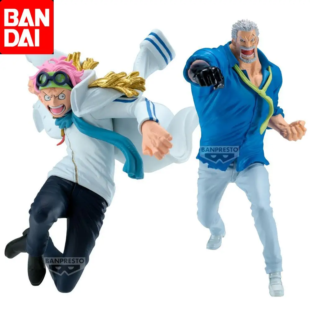 

Bandai Original One Piece BRC Koby Monkey D. Garp Аниме Фигурка Игрушки для мальчиков и девочек Дети Подарки на день рождения
