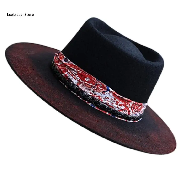 Outdoor Activity Hat Autumn Winter Hat Sun Protecting Hat Belt Decoration Hat