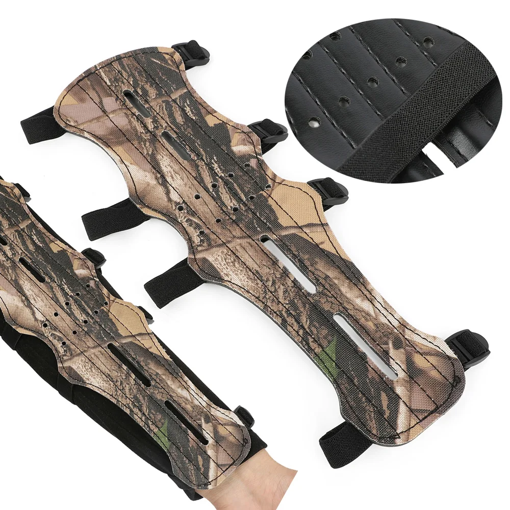 

Arm Guard Protector Outdoor Synthetic leather shooting Outdoor Practice TargetCompound Bow Outdoor Archery Accessory Bow