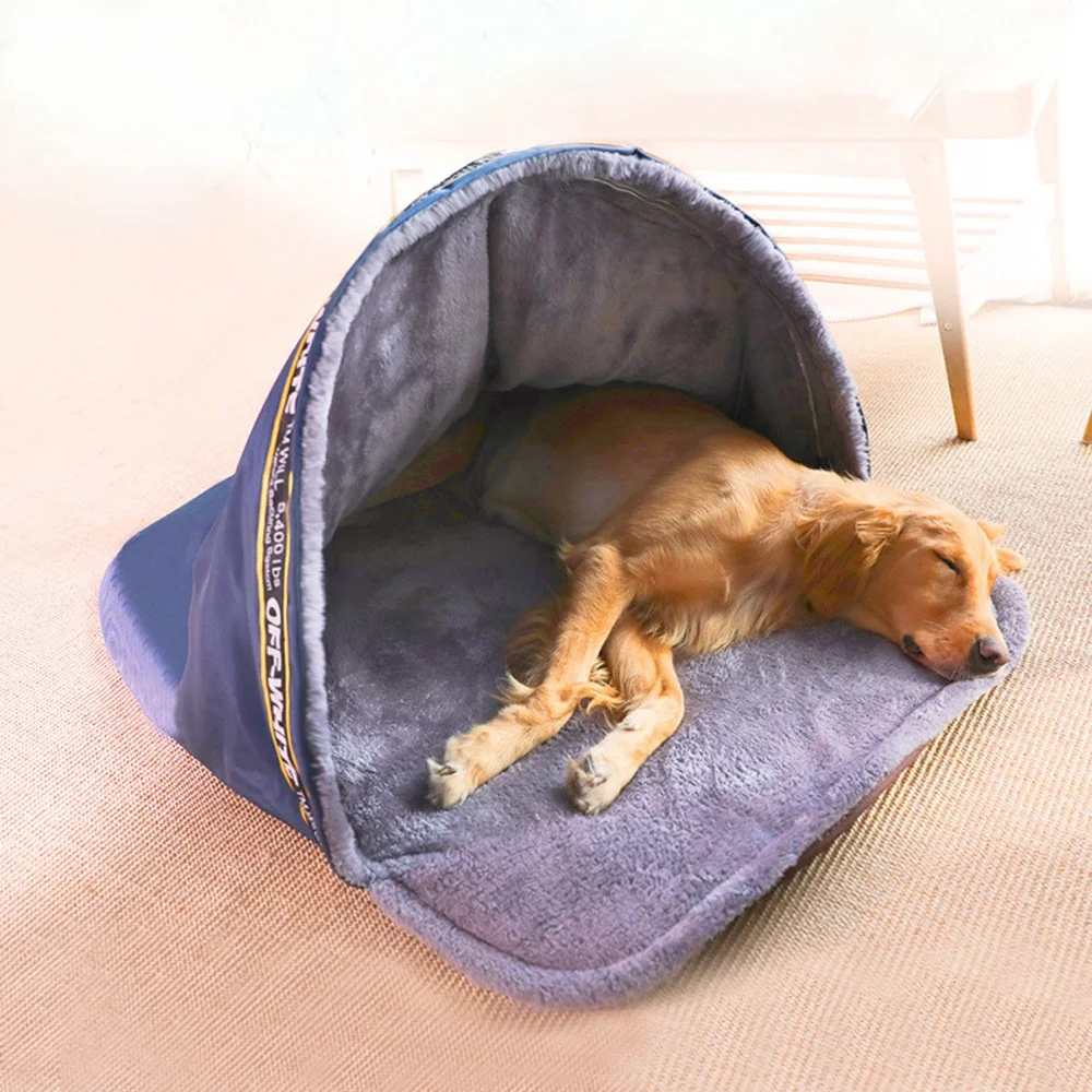 

Dog sleeping bag small medium and large dog Teddy golden cat and dog general kennel bed room for warm pets in winter dog beds