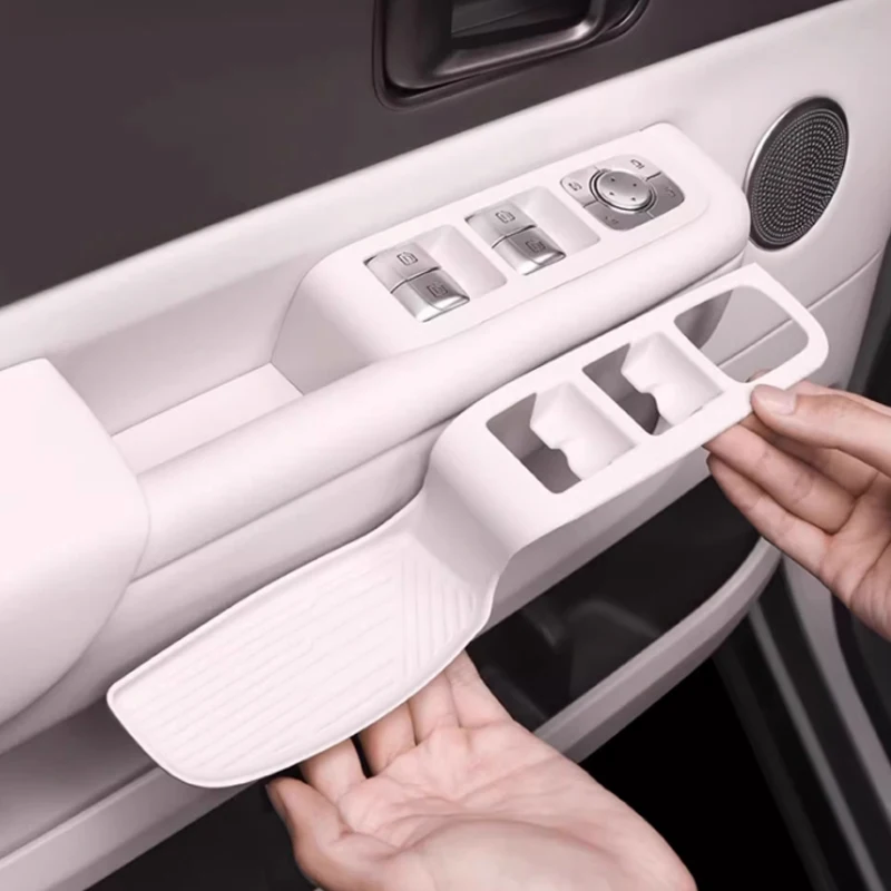 

Для Lixiang MEGA 2025 2026, кнопка окна двери автомобиля, силиконовая накладка, аксессуары для салона автомобиля, модификация