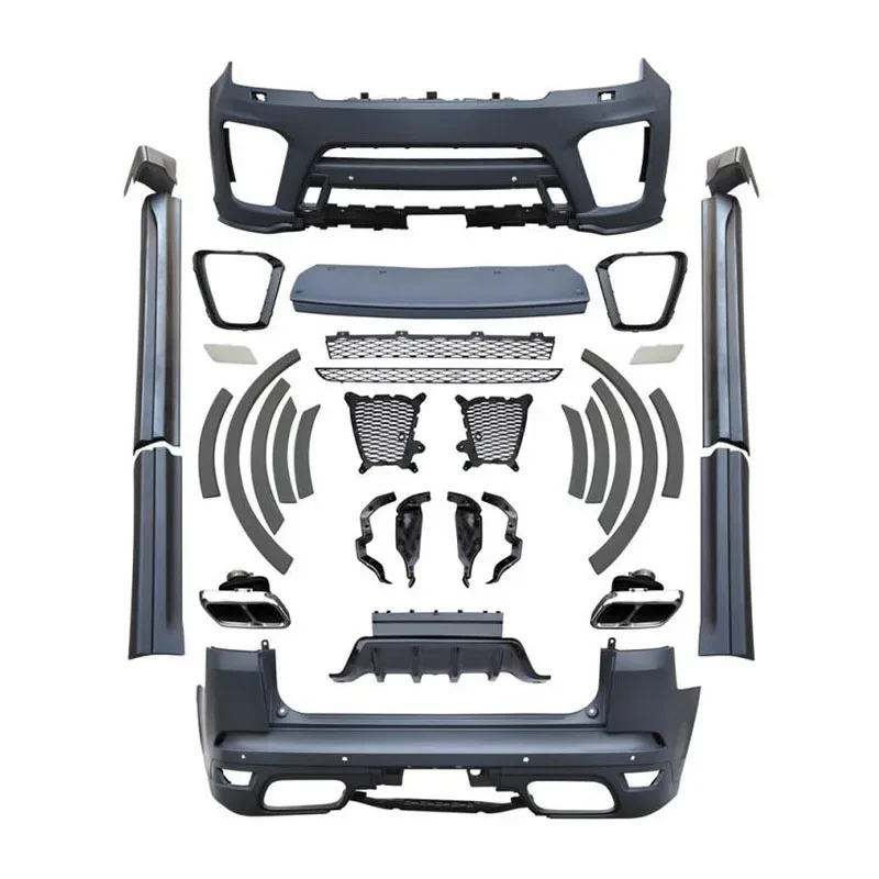 

Высококачественные товарыДля Range Rover 2018-2020 Sport Обновления Бампер Bodykit в стиле SVR