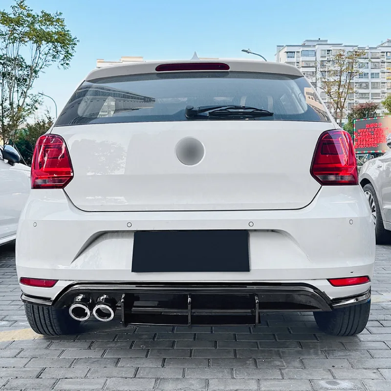 مناسبة للتطبيق على فولكس فاجن بولو MK5 6R 2009-2014 الشفة الخلفية الذيل الشفة المصد الخلفي أجزاء تعديل عبر الحدود