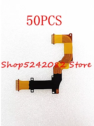 50PCS/For SX730 SX740 New Shaft Rotating LCD Flex Cable For Canon Powershot SX730 HS SX740 HSDigital Camera Repair Part