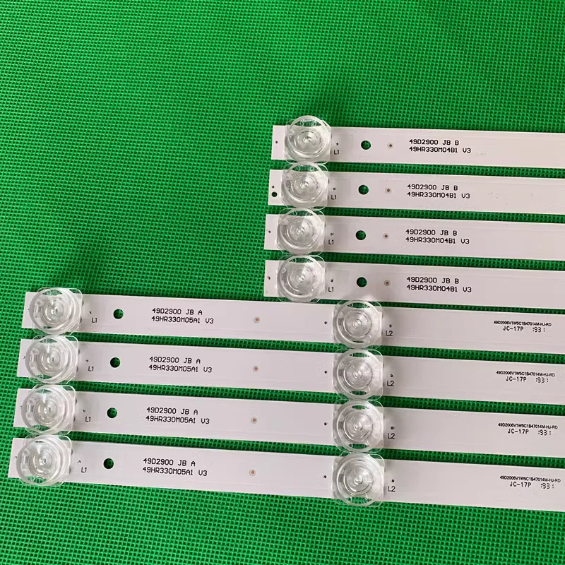 5/8kit LED Backlight strip TOT_49_D2900 U49P6066 for 49L2600 L49S4900 49U7800 49P2US 49L2900 49D2900 49S405 49S403