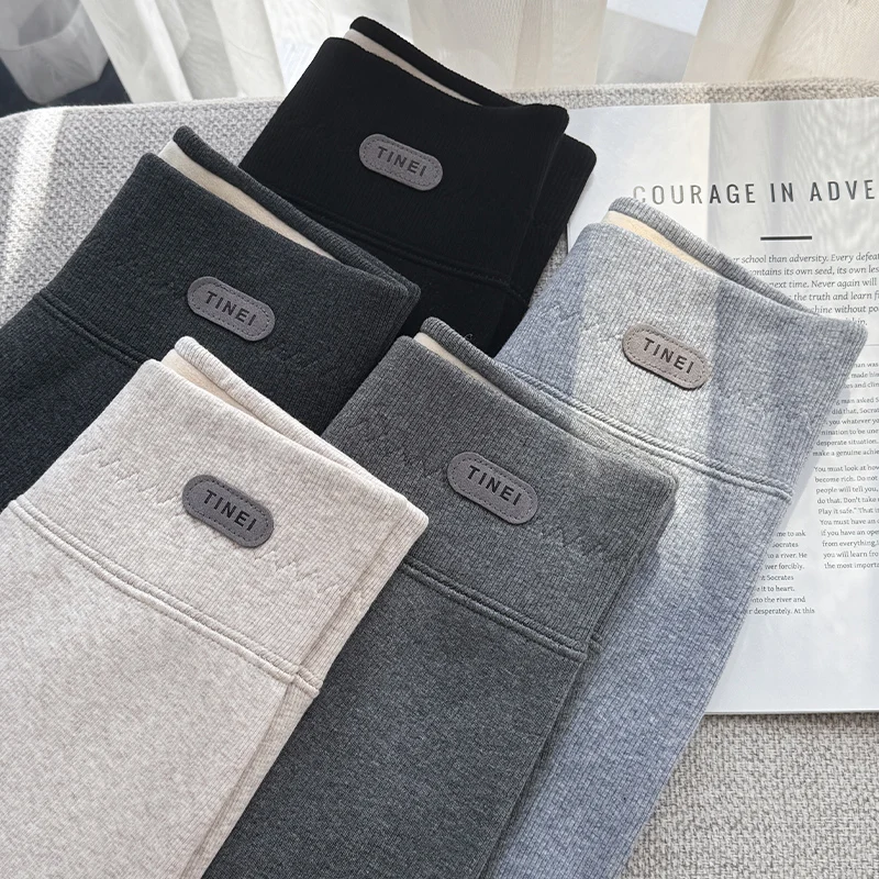 Women Sherpa Fleece Lined Leggings 2026 New Autumn Winter High Waist Tummy Control Thermal Warm Cotton Pants