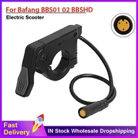 Universal 36V 48V 60V 72V Finger Throttle For Electric Bicycle Scooter Accelerator Female Plug Thumb Throttle Quick Disassembly
