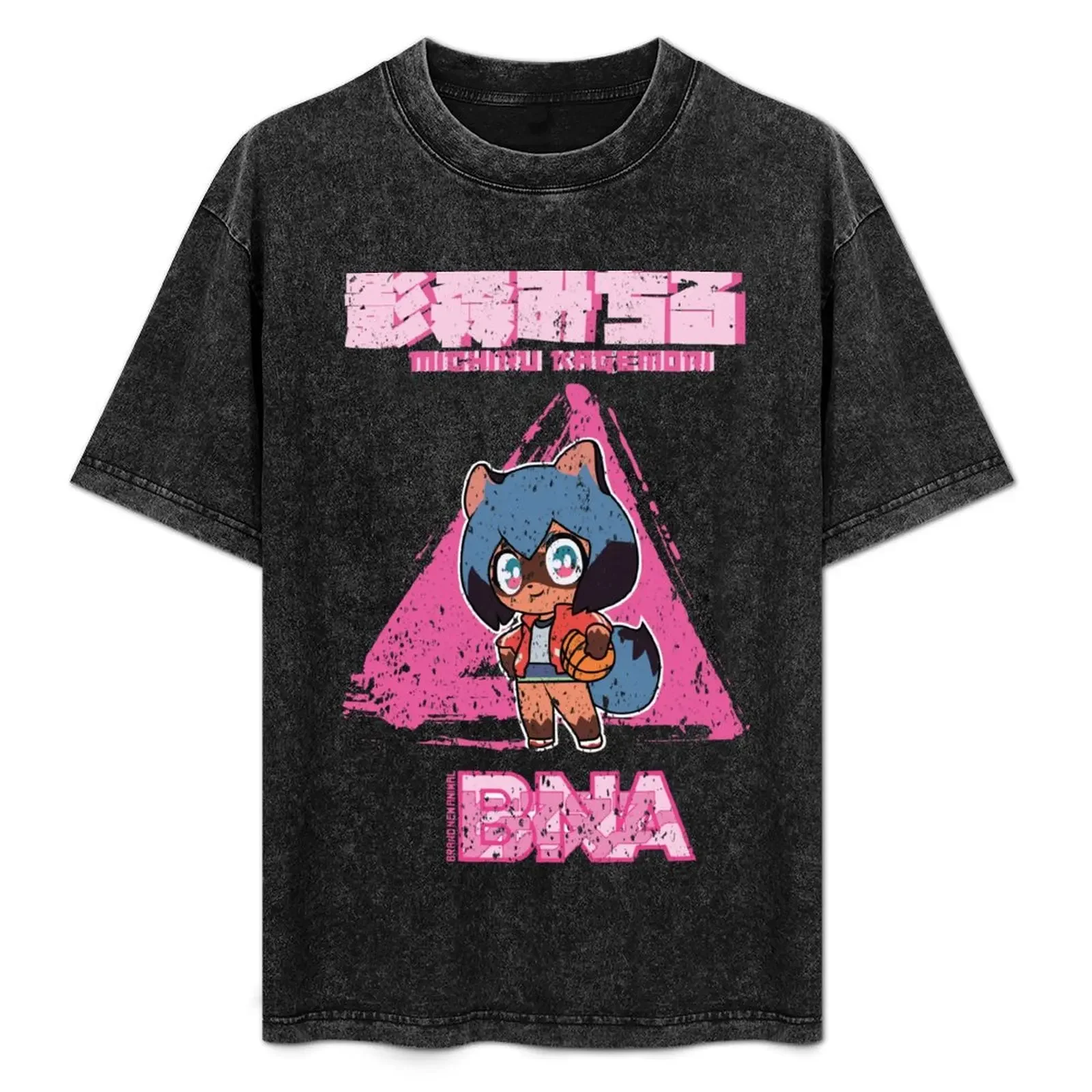 

BRAND NEW ANIMAL (BNA): MICHIRU KAGEMORI CHIBI (GRUNGE STYLE) T-Shirt cute tops vintage t shirts mens cotton t shirts