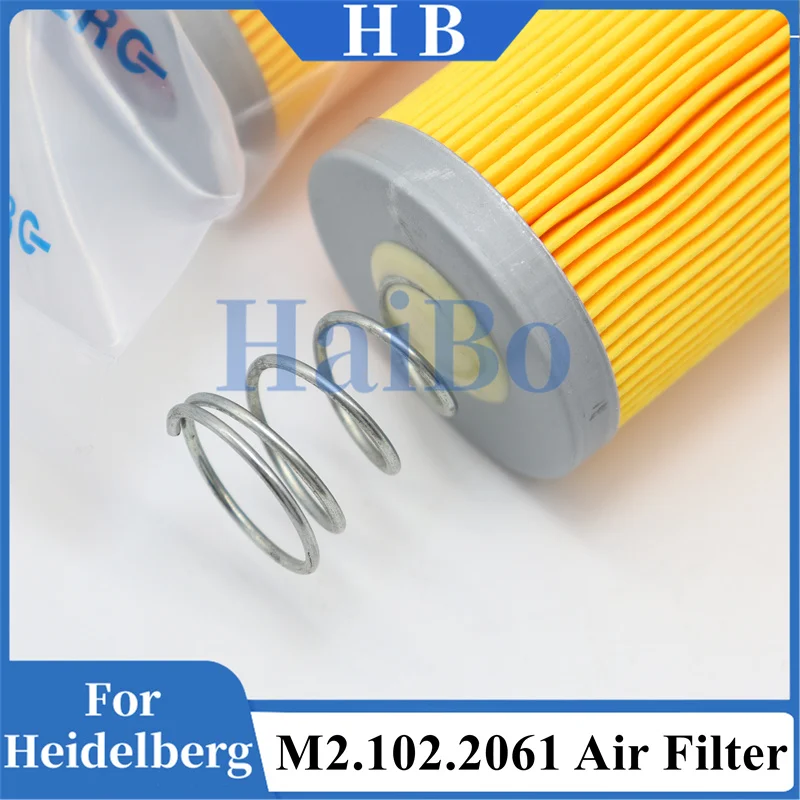HaiBo Best Quality M2.102.2061 M2.102.2020 154x55x28mm SM74 CD74 Air Filter With Spring
