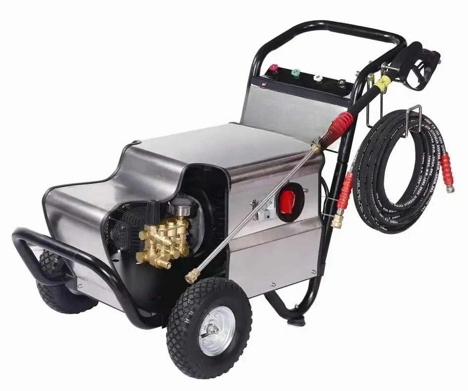 Hot Water Pressure Oil Pipeline Cleaning Gas Direct Drive Cleaning Machine