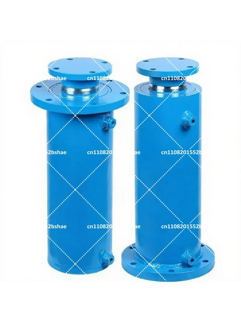 Upper and lower flanges Hydraulic cylinder 100 cylinder diameter 72 axis 16MPA Bidirectional Heavy duty 10 tons Electric