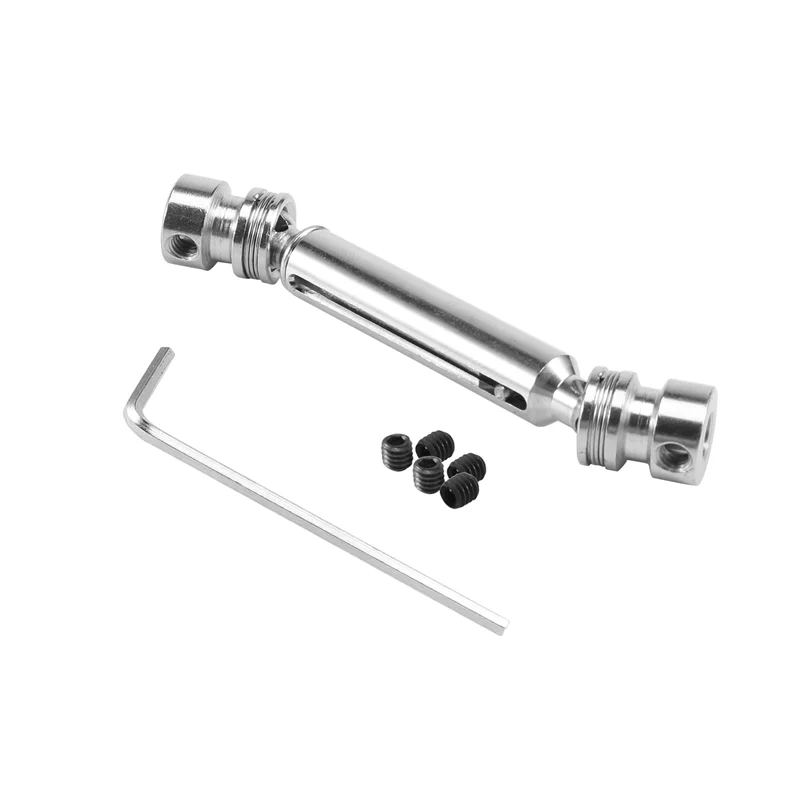 B05B-Metal Rear Middle Drive Shaft Universal Transmission Accessories Kit For Fy-01/02/03/04/05 Wltoys 12428 12423 12628 Rc Car