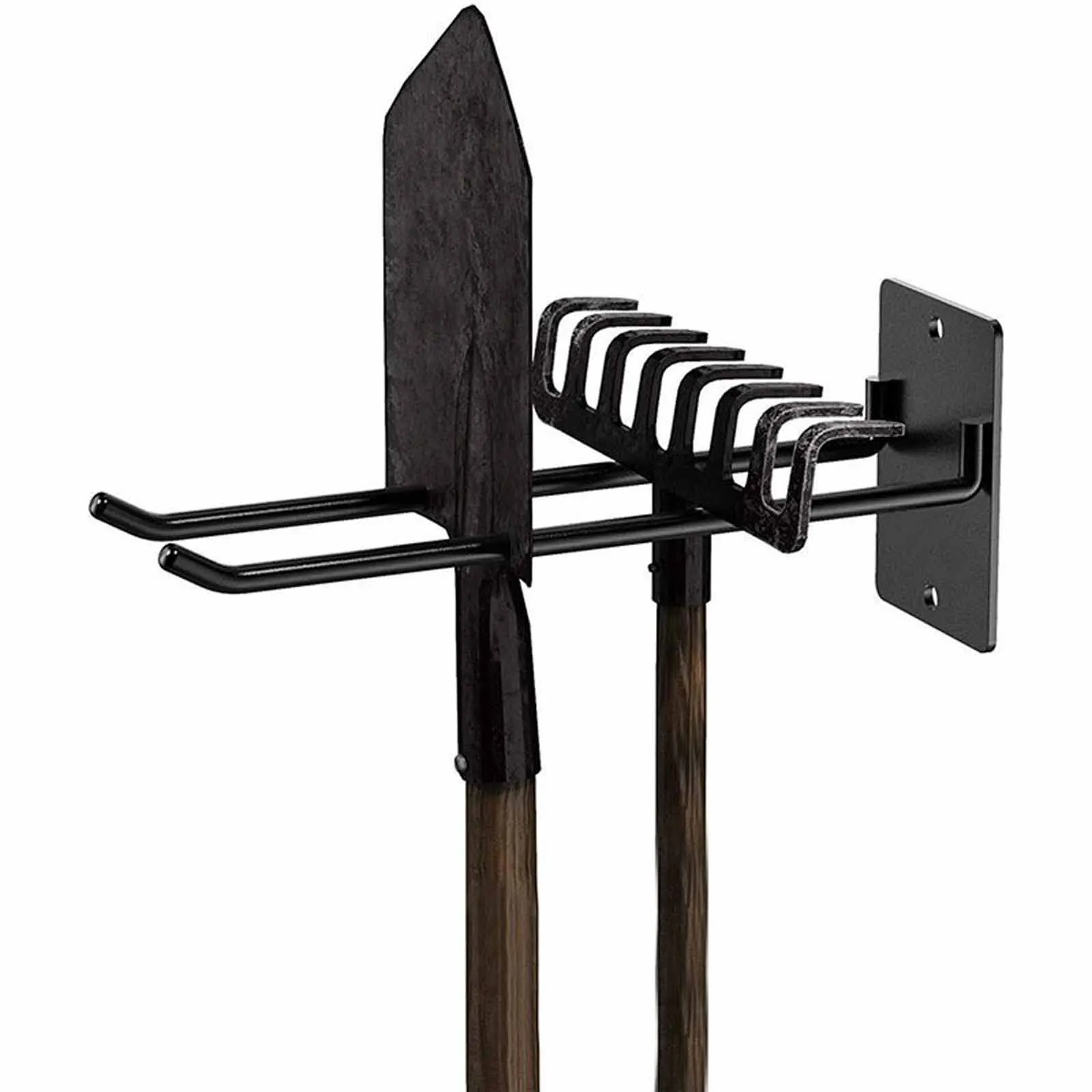 Tool Storage System Hooks Wall Holder Garage Storage Multi-Purposes Garden Tool Organizer For Warehouse Garage Wall Hook