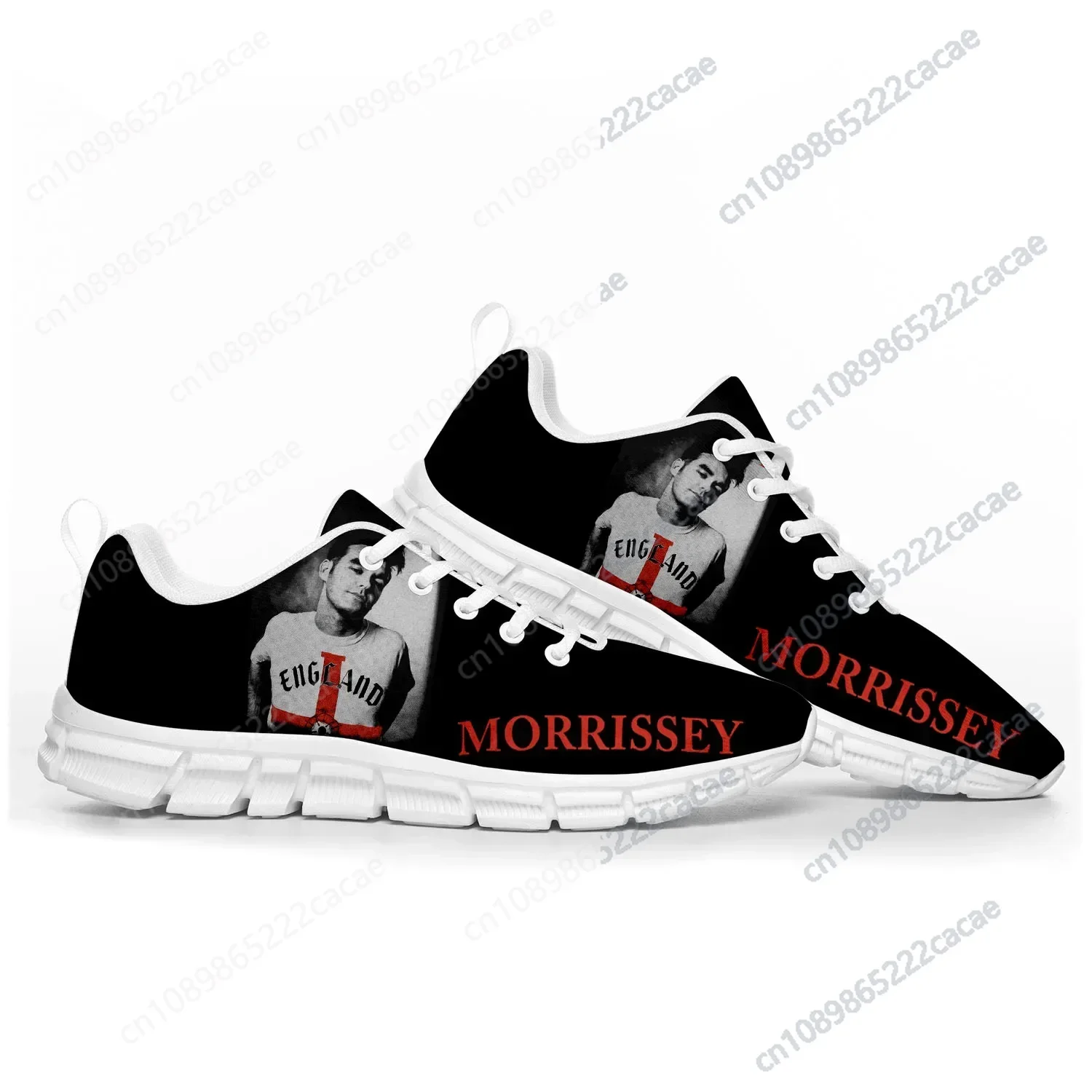 

Morrissey Rock Singer Pop Sports Shoes Mens Womens Teenager Kids Children Sneakers Casual Custom High Quality Couple Shoes White