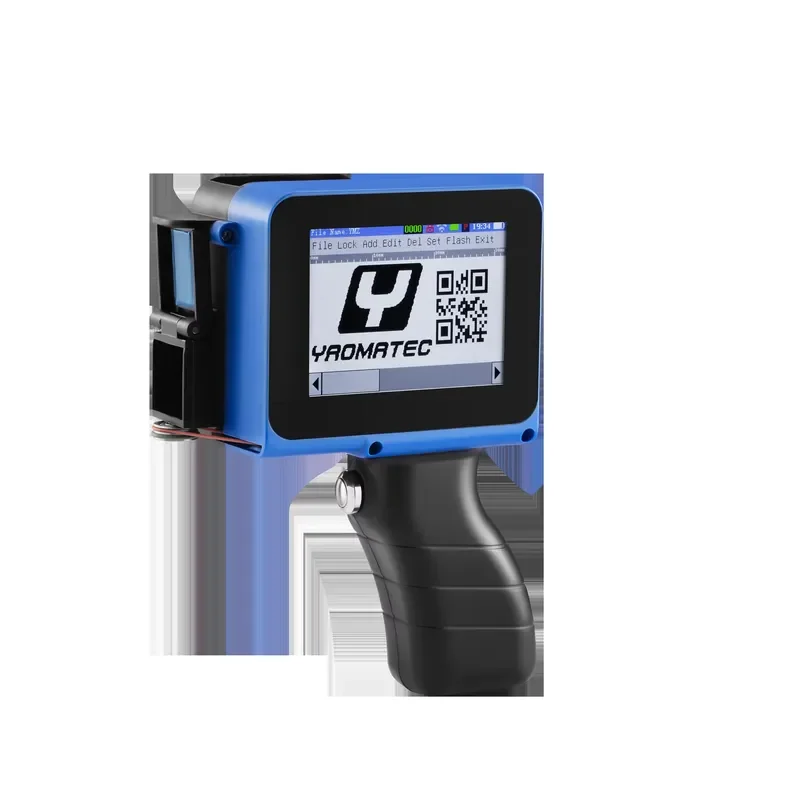 Yaomatec Mini Logo Date Inkjet Printer for Metal Carton Handheld Mini Portable Inkjet Printer Coding Machine