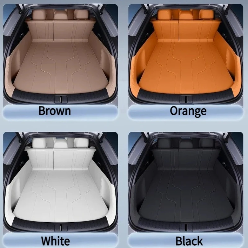 Rear Trunk Mat Leather Waterproof Anti-scratch Non-slip Cargo Liner For Leading Ideal LiXiang L6 2024-2026 Accessories
