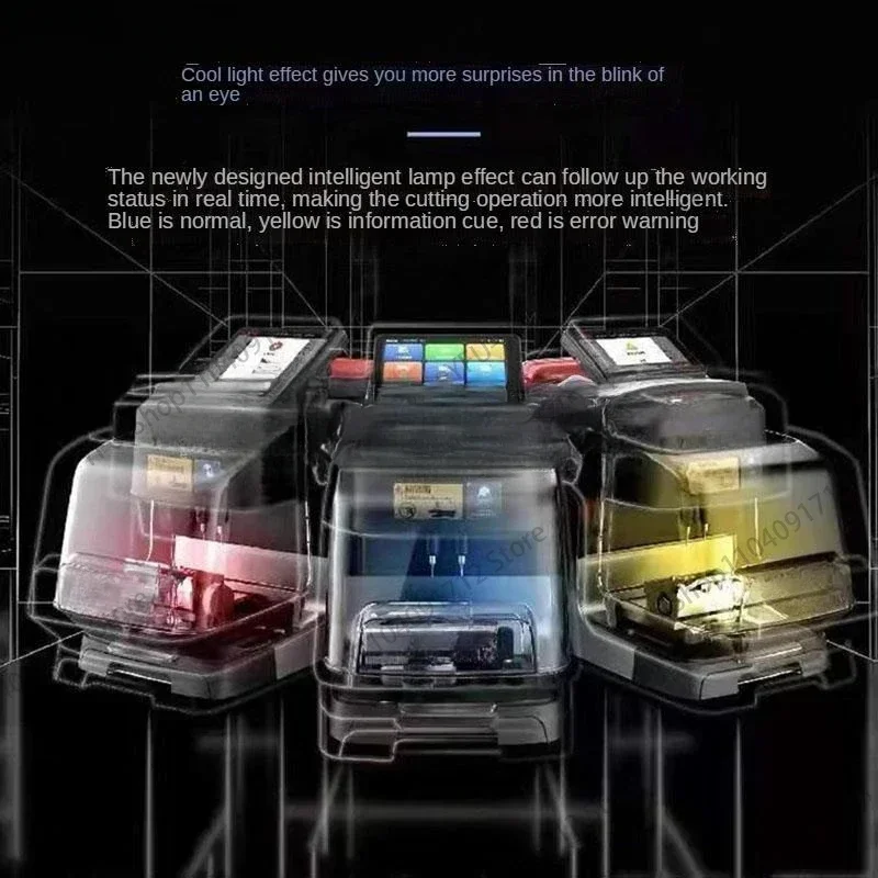 Adjustable Screen and Built-in Battery XP-005L Automatic Portable Key Cutter