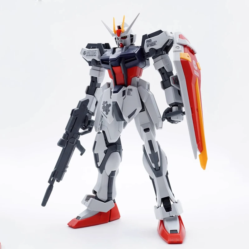 بانداي الأصلي MG Master Grade Series MG90 هجوم قوي Gundam I.W.S.P. ألعاب نموذجية لتجميع الرسوم المتحركة للأولاد قابلة للجمع #4