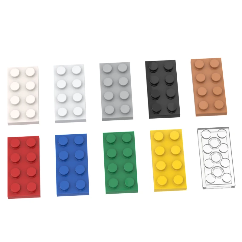 1 Pcs Buildings Blocks 3020 Plate 2 x 4 Brick Collections Bulk Modular GBC Toy For High-Tech MOC Set