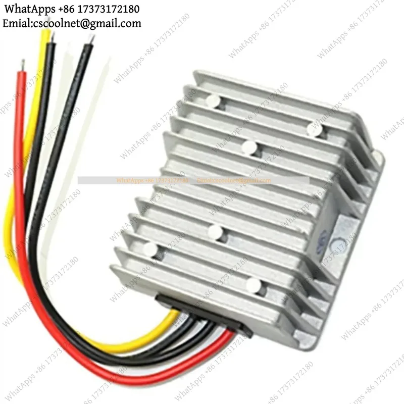 JS02 12V 24V to 48V DC DC Converter 1A-10A Step Up Voltage Regulator Boost Module Power Supply for Car Truck Automotive