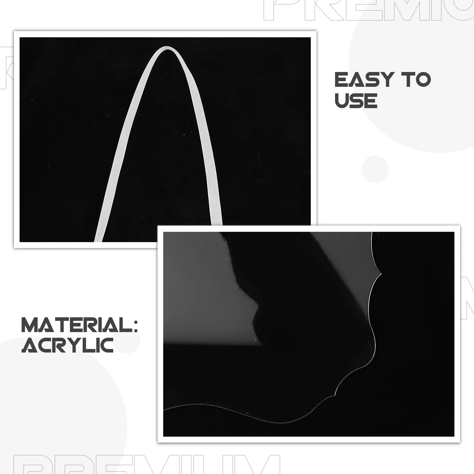 3 قطعة علامات كرسي الزفاف المحجوزة من الأكريليك الشفاف شريط DIY علامات الجلوس غير المكتملة ديكور أنيق