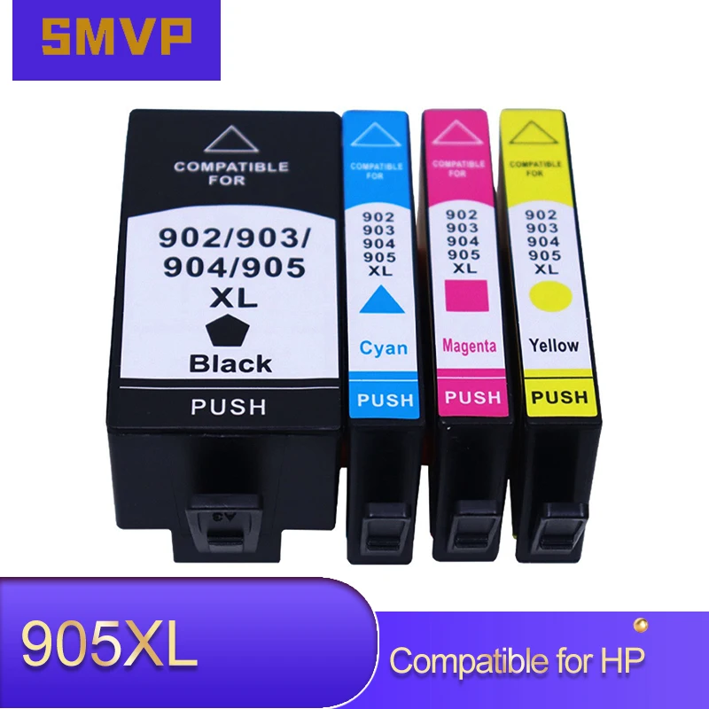 

Совместимый картридж 905 905XL 909XL для Hp905, цвет премиум-класса для принтера HP Officejet Pro 6960 6970