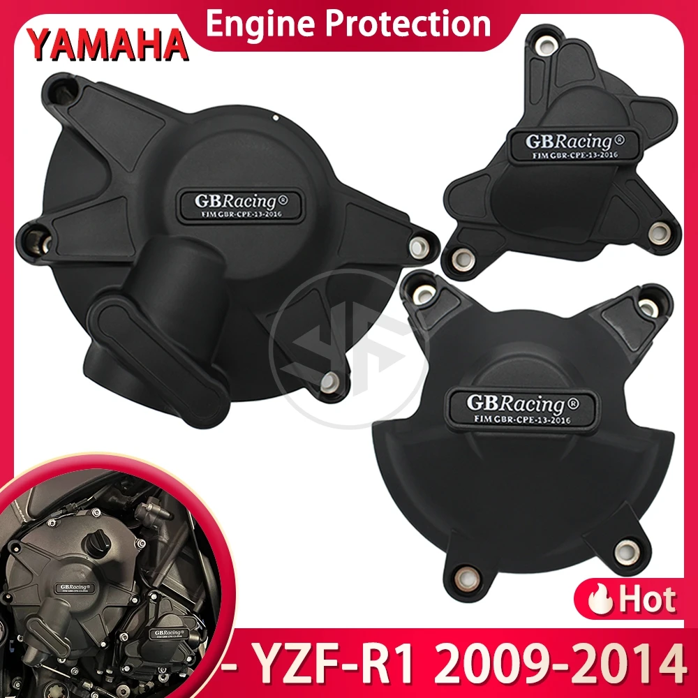 

Для YAMAHA YZF-R1 2009 2010 2011 2012 2013 2014 аксессуары для мотоциклов GB Racing вторичная защита двигателя крышка из углеродного волокна