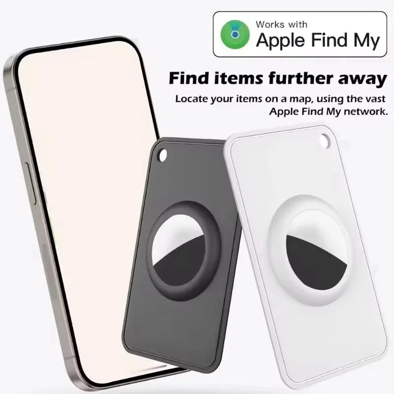 Ultra Thin Card Size Case for Apple Airtag Protector Holder All-Around GPS Tracker Protective Case Locator Holders for Air Tag