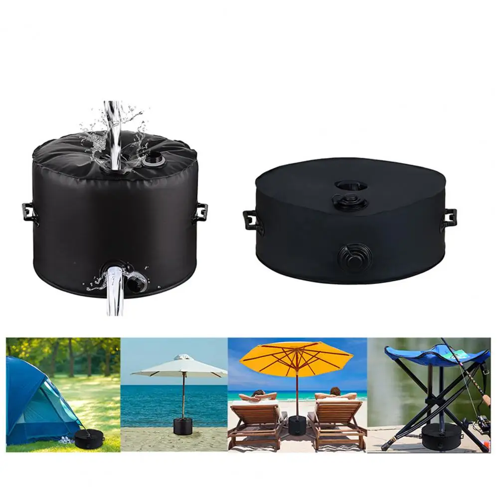 

Folding Water Weight Bag Heavy-duty Water Filled Umbrella Base Weight Bag with Capacity Waterproof Design for Stability