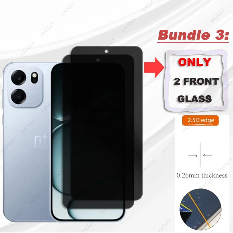 

For OnePlus Nord CE6 Glass Privacy Screen Protector For OnePlus Nord CE6 5G Anti-spy Glass Camera Lens Protector Anti Glare