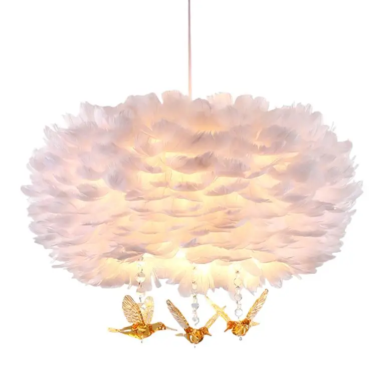 

Is Contemporary Bedroom Sweet Romance Character Living Room Lamp Web Celebrity Feather Cdelier