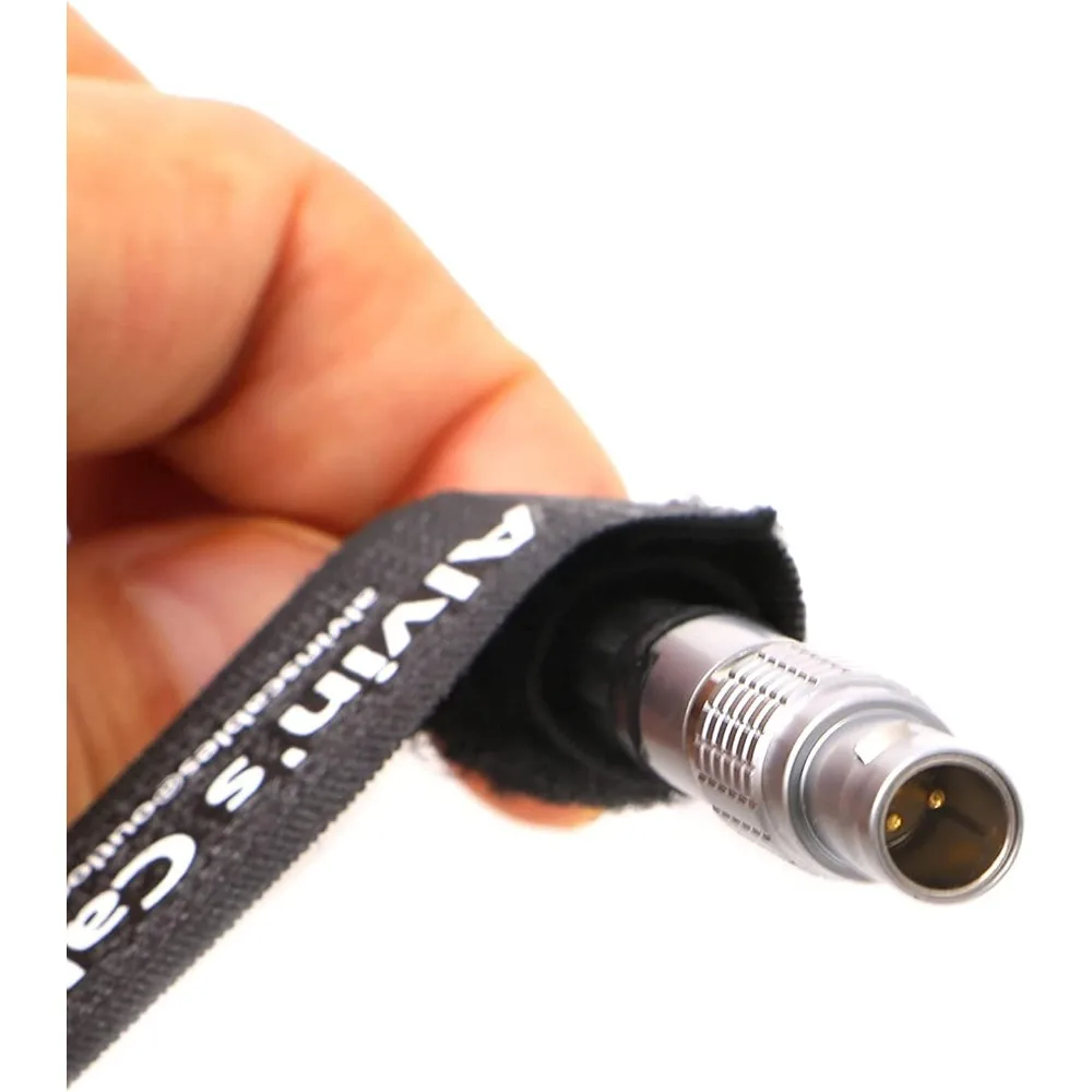 Teradek-Bond Power Cable 2 Pin Male to 2 Pin + D Tap for Tilta-Float ARRI Alexa Camera SmallHD Monitor Alvin’s Cables