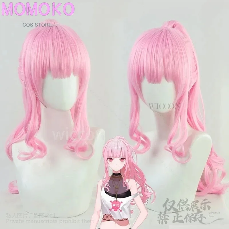 

zizi 2025 Аниме Vtuber Hololive Косплей Мори Каллископ Костюм EN YouTube Певец Cos Длинный Розовый 4 вида стилей Термостойкий Хэллоуин