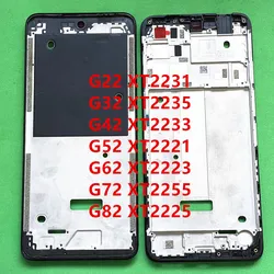 For Motorola Moto G22 G32 G42 G52 G62 G72 G82 Front Housing LCD Display Frame