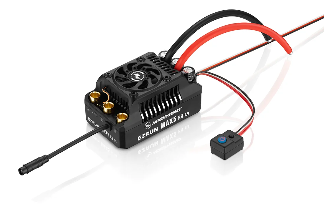 Hobbywing EZRUN Max5 HV G2 250A 6 12s Speed Controller Waterproof Brushless ESC for 1/5 RC Car