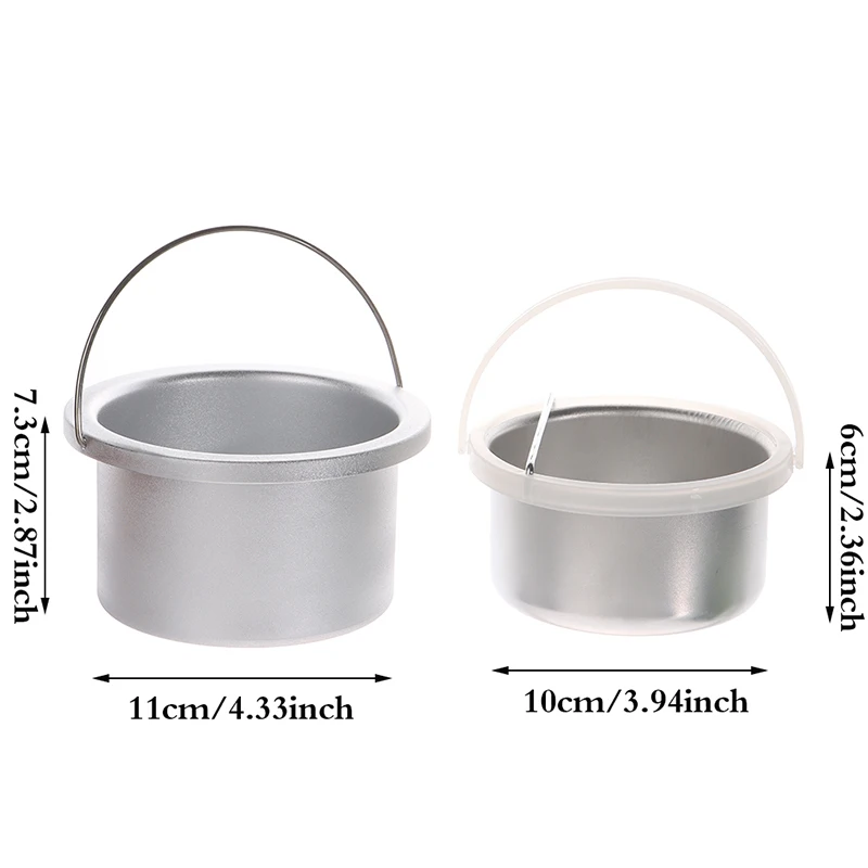 1PC Hot Wax Heater Hair Removal Pot Electric Hot Wax Heater Pot Hair Removal Spa Tool Hair Removal Inner Pot Wax Depilatory Part